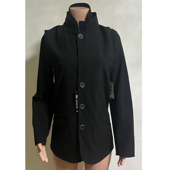 ALFANI Women’s Black Button Up and Zipper Jacket - Picture 2 of 16